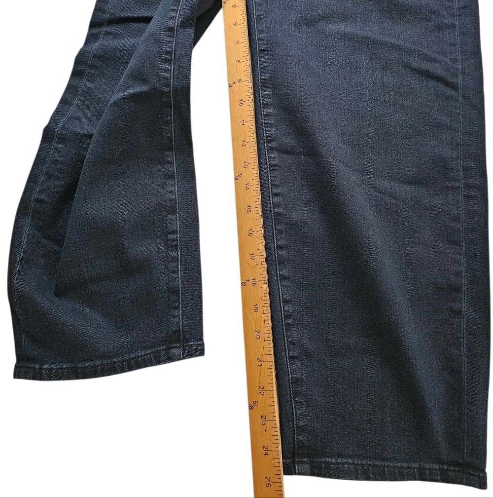 Express Women's High Rise Jeans - Deep Indigo - Picture 3 of 7